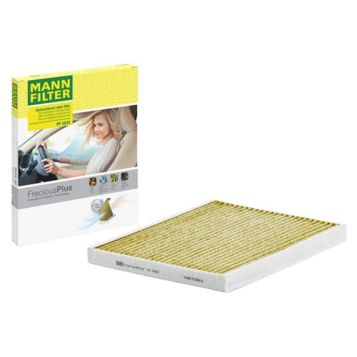 Filter, Innenraumluft MANN-FILTER FP 2243 FreciousPlus f&uuml;r CITRO&Euml;N FIAT OPEL