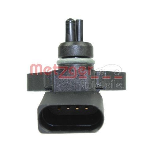 Sensor, Saugrohrdruck METZGER 0906203 ORIGINAL ERSATZTEIL f&uuml;r AUDI