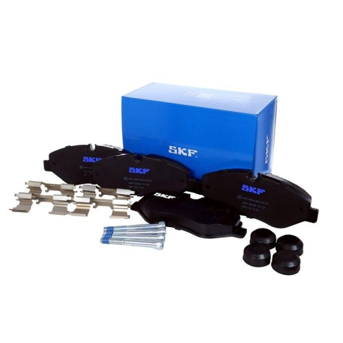 Bremsbelagsatz, Scheibenbremse SKF VKBP 80006 f&uuml;r MERCEDES-BENZ VW, Vorderachse