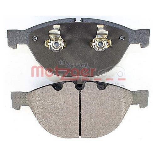 Bremsbelagsatz, Scheibenbremse METZGER 1170380 f&uuml;r BMW, Vorderachse