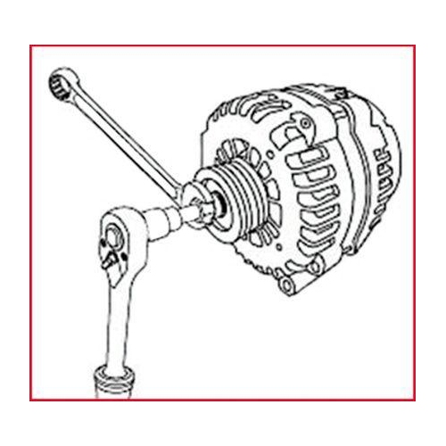 Montagewerkzeugsatz, Generatorfreilauf KS TOOLS 150.3270 für