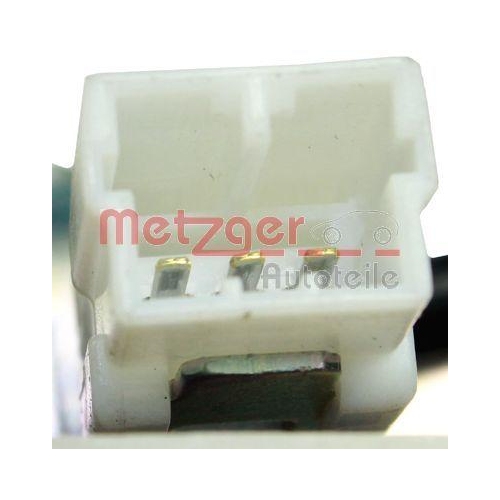 Wischermotor METZGER 2190582 ORIGINAL ERSATZTEIL für FIAT, hinten rechts