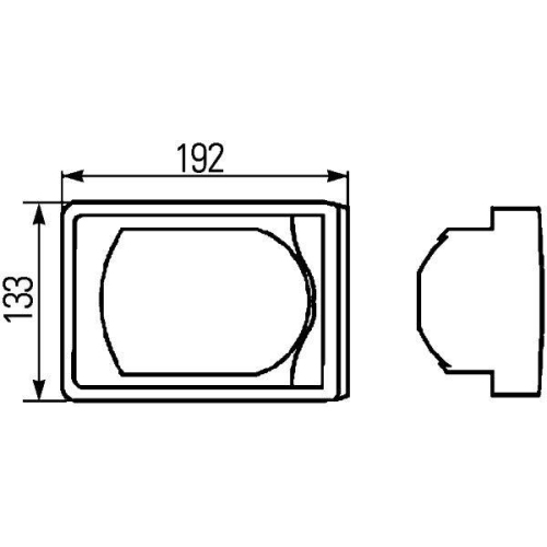 HELLA Blinkleuchte 2BA 345 982-041 f&uuml;r, links, rechts