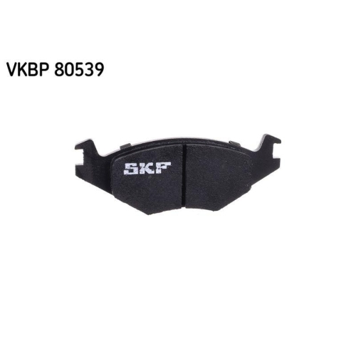 Bremsbelagsatz, Scheibenbremse SKF VKBP 80539 f&uuml;r SEAT VW, Vorderachse