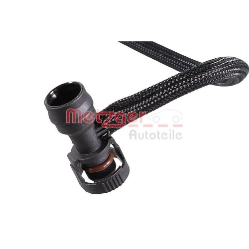 Schlauch, Kurbelgeh&auml;useentl&uuml;ftung METZGER 2380212 GREENPARTS f&uuml;r BMW, Motorblock