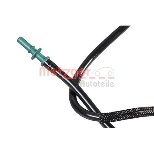 Kraftstoffleitung METZGER 2150174 f&uuml;r RENAULT DACIA, Kraftstoffpumpe zum Filter
