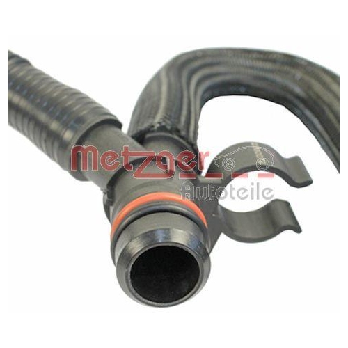 Schlauch, Kurbelgeh&auml;useentl&uuml;ftung METZGER 2380072 GREENPARTS f&uuml;r AUDI VW