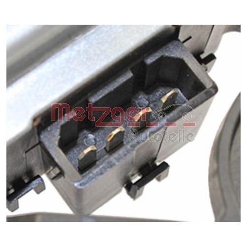 Wischermotor METZGER 2190722 für SEAT, hinten