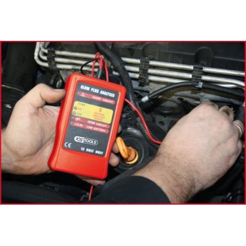 Prüfgerät, Glühkerze KS TOOLS 550.1401 für