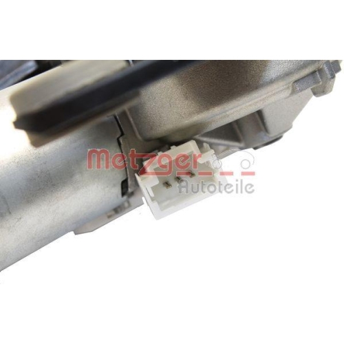 Wischermotor METZGER 2190775 ORIGINAL ERSATZTEIL für CITROËN PEUGEOT, hinten