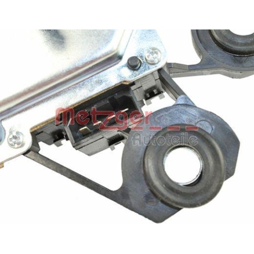 Wischermotor METZGER 2190728 für VW VAG, für Fahrzeuge mit Hecktüren