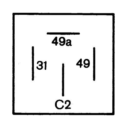 HELLA Blinkgeber 4DM 004 639-061 für DAF FORD KÄSSBOHRER MERCEDES-BENZ TOYOTA