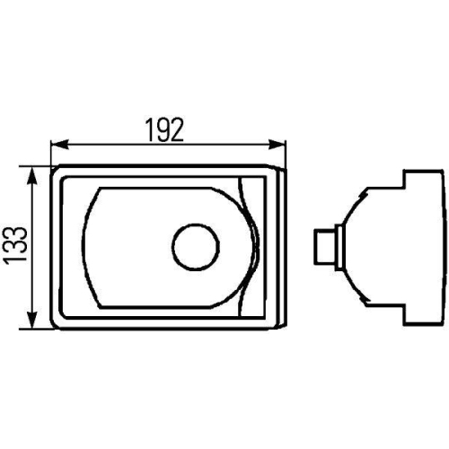 HELLA Schlussleuchte 2SA 008 805-001 für VOLVO ROSENBAUER, links, rechts