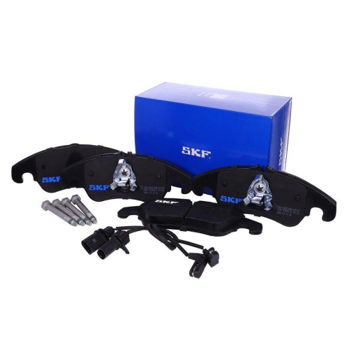 Bremsbelagsatz, Scheibenbremse SKF VKBP 80053 E f&uuml;r AUDI, Vorderachse