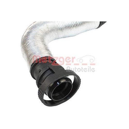Schlauch, Kurbelgeh&auml;useentl&uuml;ftung METZGER 2380111 f&uuml;r AUDI SEAT SKODA VW