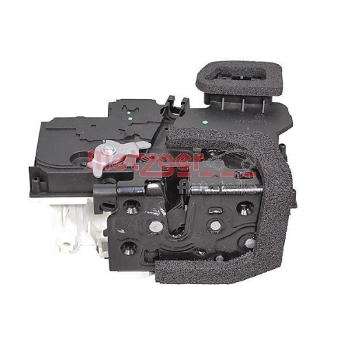 Türschloss METZGER AUTOTEILE 2314384 GREENPARTS für VW, hinten rechts