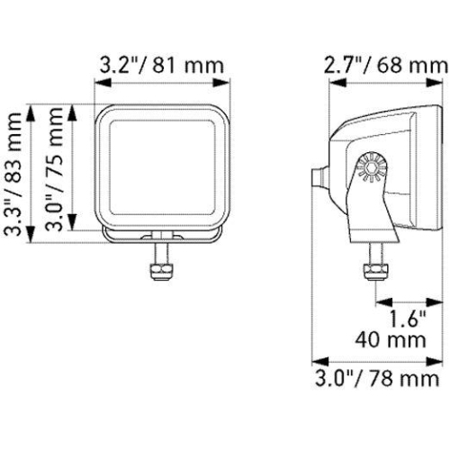 HELLA Fernscheinwerfer 1FA 358 176-861 BLACK MAGIC f&uuml;r