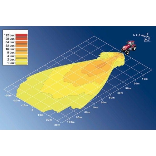 HELLA Arbeitsscheinwerfer 1GA 996 361-011 für DAF AGRIFAC