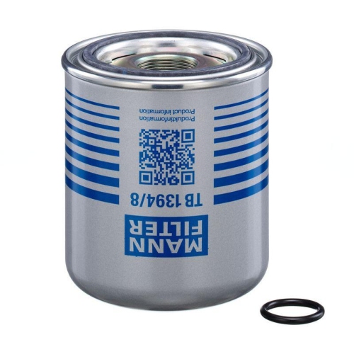 MANN-FILTER TB 1394/8 x Lufttrocknerpatrone, Druckluftanlage f&uuml;r MERCEDES-BENZ