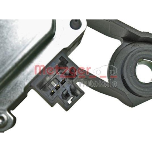 Wischermotor METZGER 2190805 ORIGINAL ERSATZTEIL für FORD, hinten rechts