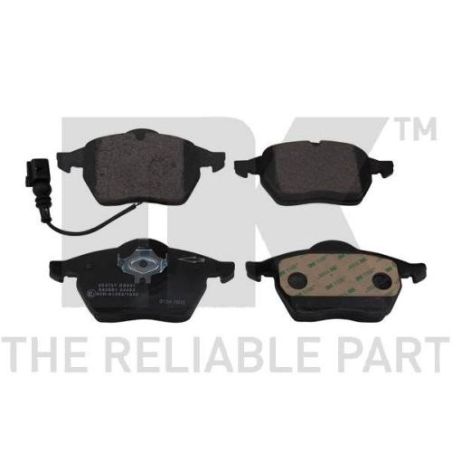 Bremsscheibe NK 204760 f&uuml;r AUDI SEAT SKODA VW, Vorderachse