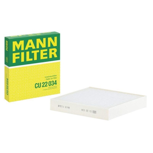 Filter, Innenraumluft MANN-FILTER CU 22 034 f&uuml;r MITSUBISHI NISSAN