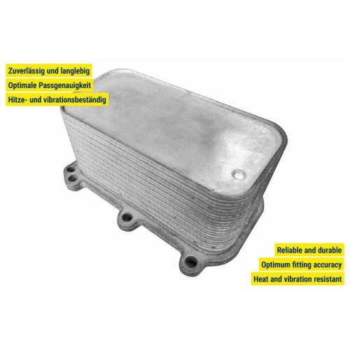 Ölkühler, Motoröl VEMO V30-60-1357 Green Mobility Parts für MERCEDES-BENZ