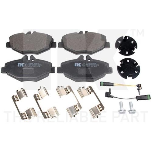 Bremsscheibe NK 203359 f&uuml;r MERCEDES-BENZ, Vorderachse