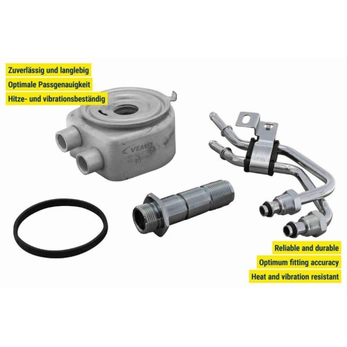 Ölkühler, Motoröl VEMO V40-60-2120 Original VEMO Qualität für OPEL CHEVROLET