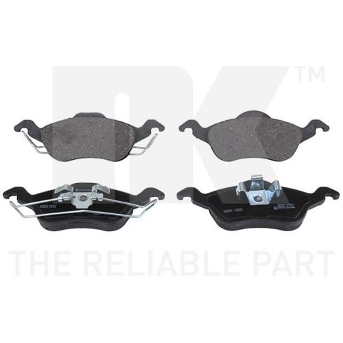 Bremsscheibe NK 202549 f&uuml;r FORD MAZDA VOLVO, Vorderachse