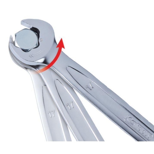 Ratschen-Ringgabelschl&uuml;ssel KS TOOLS 503.5213 f&uuml;r