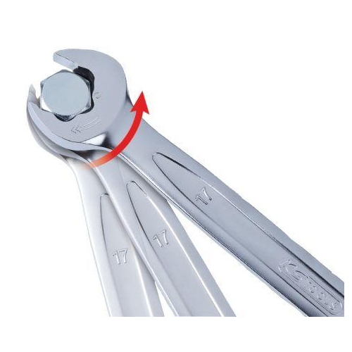 Ratschen-Ringgabelschlüssel KS TOOLS 503.5210 für