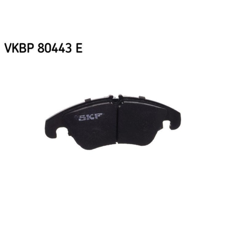 Bremsbelagsatz, Scheibenbremse SKF VKBP 80443 E f&uuml;r AUDI, Vorderachse