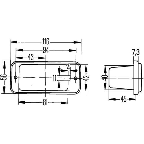 HELLA Einstiegsleuchte 2XT 002 452-037 f&uuml;r ZIEGLER VDL