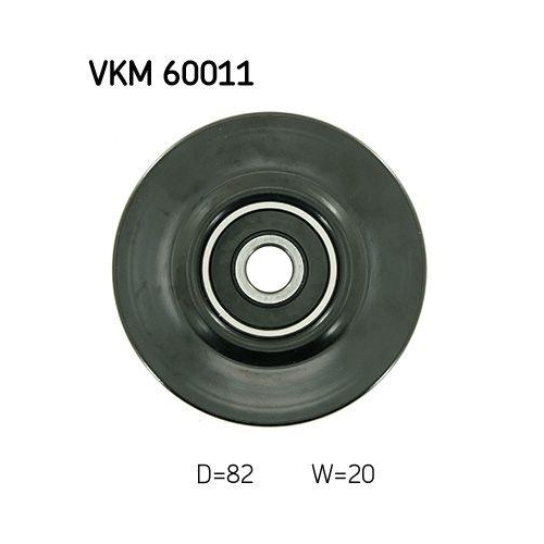 Umlenk-/Führungsrolle, Keilriemen SKF VKM 60011 für CHEVROLET DAEWOO