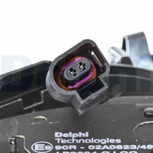DELPHI LP3694 Bremsbelagsatz, Scheibenbremse f&uuml;r AUDI SEAT SKODA VW VW (FAW)