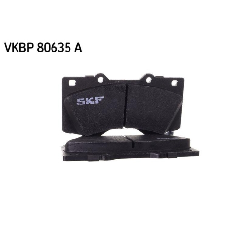 Bremsbelagsatz, Scheibenbremse SKF VKBP 80635 A f&uuml;r TOYOTA LEXUS, Vorderachse