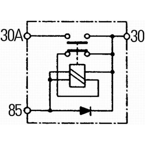 HELLA Hauptschalter, Batterie 6EK 008 776-051 für SCANIA TATRA MASSEY FERGUSON