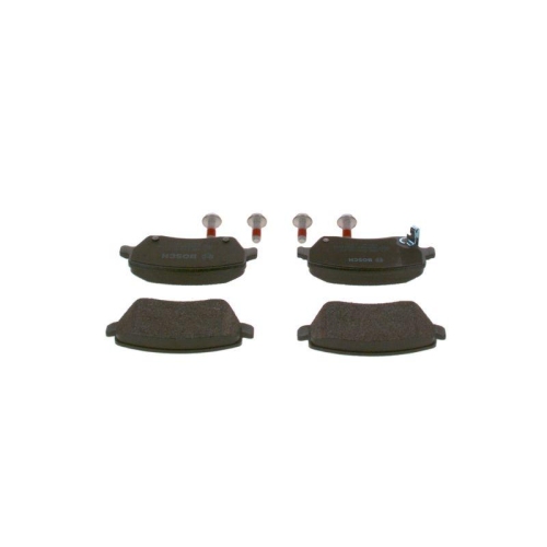 Bremsbelagsatz, Scheibenbremse BOSCH 0 986 494 573 f&uuml;r NISSAN OPEL RENAULT SAAB
