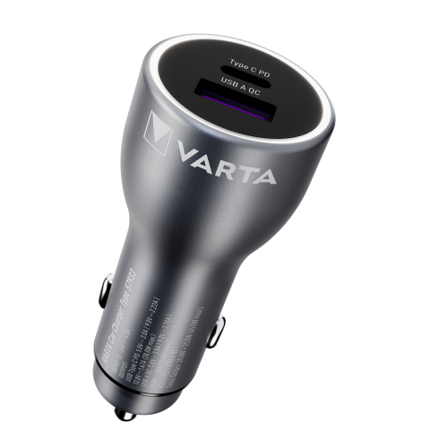 VARTA Car Charger Box Ladegerät Adapter mit 2 Anschlüssen Autoladegerät