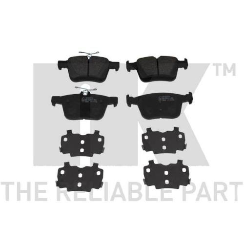 Bremsscheibe NK 2047137 für AUDI SEAT SKODA VW AUDI (FAW) CUPRA, Hinterachse