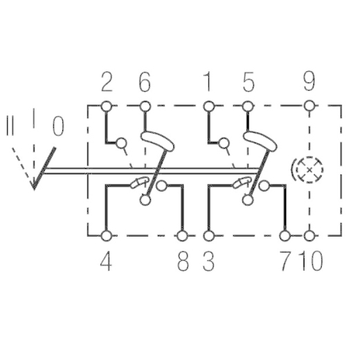 HELLA Schalter 6RH 004 570-041 für TEREX