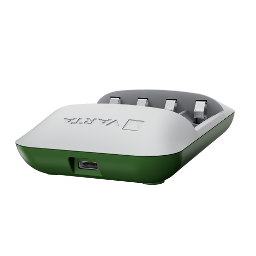 VARTA Eco Charger Pro Recycled Ladegerät & 4x AAA Batterien 800 mAh Box