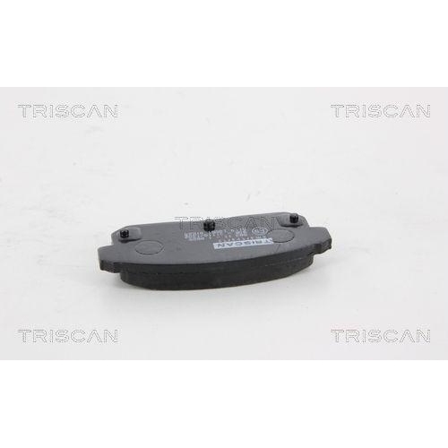 Bremsbelagsatz, Scheibenbremse TRISCAN 8110 10551 f&uuml;r MAZDA SUZUKI, Hinterachse