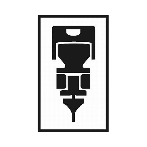 HELLA Wischblatt 9XW 204 163-221 für MASSEY FERGUSON LANDINI AGCO FLIEGL, vorne