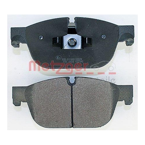 Bremsbelagsatz, Scheibenbremse METZGER 1170619 GREENPARTS f&uuml;r CITRO&Euml;N PEUGEOT