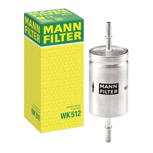 Kraftstofffilter MANN-FILTER WK 512 f&uuml;r CITRO&Euml;N FIAT JAGUAR LADA OPEL PEUGEOT
