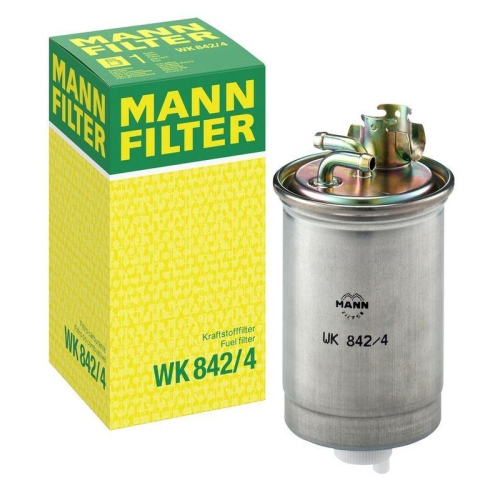 Kraftstofffilter MANN-FILTER WK 842/4 f&uuml;r VAG HITACHI