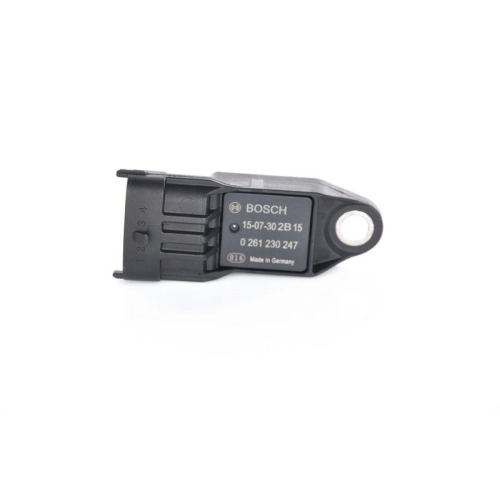 Sensor, Ladedruck BOSCH 0 261 230 247 f&uuml;r PORSCHE