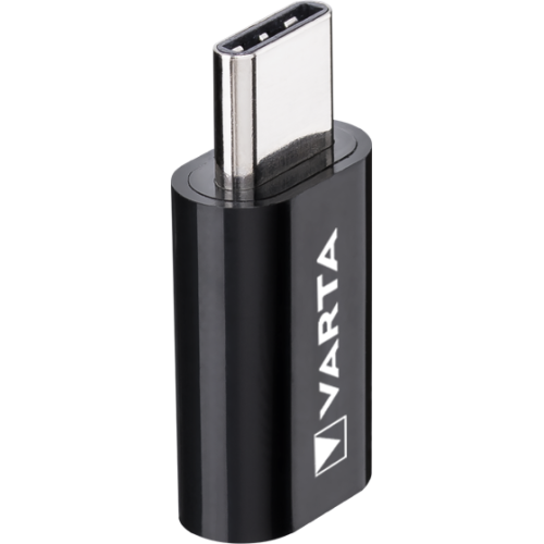 VARTA Charge & Sync Adapter Micro USB to USB Type C